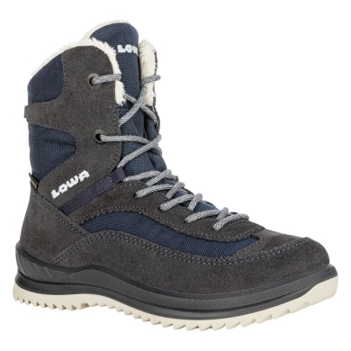 Lowa Winterstiefel Ella High GTX (wasserdicht) navyblau/eisblau Mädchen