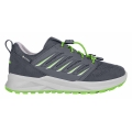 Lowa Wanderschuhe Axos GTX LO Junior (Textil/Synthetik, wasserdicht) stahlblau/limone Kinder