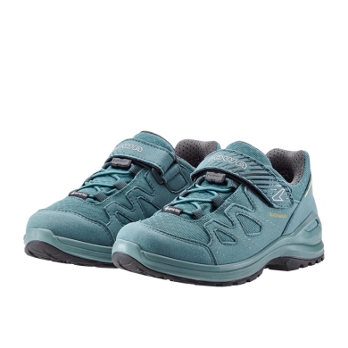 Lowa Wanderschuhe Innox Evo GTX Low (Synthetik/Textil, wasserdicht) dunkelpetrol/farn Kleinkinder
