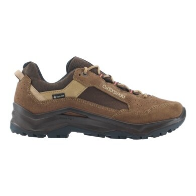 Lowa Wanderschuhe Ventierra LO GTX (Veloursleder/Textil, wasserdicht) humus/braun Herren
