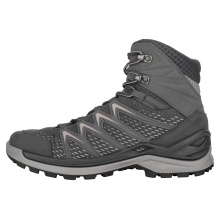 Lowa Wander-Travelschuhe Innox Pro Mid GTX (All-Terrain, Synthetik/Textil, wasserdicht) 2025 anthrazitgrau/rose Damen