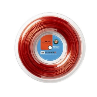 Luxilon Tennissaite Alu Power Roland Garros 1.28 (Haltbarkeit+Power) bronzebraun 200m Rolle