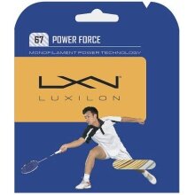 Luxilon Badmintonsaite Spin Force 0.67mm beige 10m Set