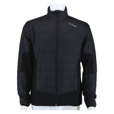 Löffler Hybrid-Laufjacke Athletico PL60 (atmungsaktiv, wärmeisolierend) schwarz Herren