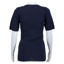 Medima Unterwäsche Shirt (Angora und Wolle) Kurzarm blau Damen (Gr. S-L)