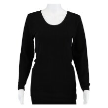 Medima Unterwäsche Langarmshirt (Angora und Wolle) schwarz Damen (Gr. XL-XXL)