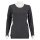 Medima Unterwäsche Langarmshirt (Baumwolle/Angora) asphaltgrau Damen (Gr. S-L)