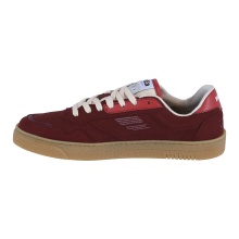 MoEa Sneaker Gen9 - Full Burgundy Suede - burgunderrot