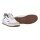 MoEa Sneaker Gen1 - Suede White & Brown - weiss/beige/braun