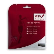 MSV Tennissaite Co Focus (Haltbarkeit+Kontrolle) rot Tennissaite 12m Set