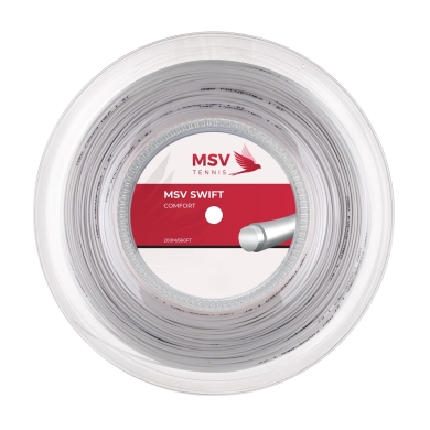 MSV Tennissaite Swift (Kontrolle+Spannungskonstanz) weiss 200m Rolle