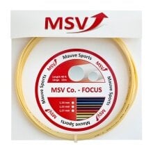 Besaitung mit Tennissaite MSV Co Focus natur