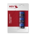 MSV Overgrip Cyber Wet 0.6mm (Schweissabsorption/Haltbarkeit) blau 3er