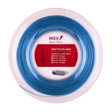 MSV Tennissaite Focus Hex (Haltbarkeit+Spin) hellblau 200 Meter Rolle