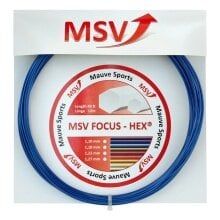 Besaitung mit Tennissaite MSV Focus Hex dunkelblau