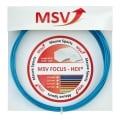 Besaitung mit MSV Focus Hex hellblau