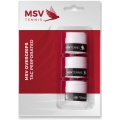 MSV Overgrip Tac Perforated 0.6mm (Schweissabsorption/Haltbarkeit) weiss 3er