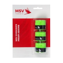 MSV Overgrip Prespi Absorb 0.6mm (Schweissabsorption/Komfort) grün 3er