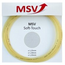 MSV Tennissaite Soft Touch natur 12m Set