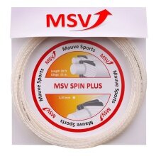 MSV Tennissaite Spin Plus 1.30 natur 12m Set