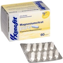 Xenofit Magnesium pure (Nahrungsergänzungsmittel mit Magnesium) 60x1,06g Box