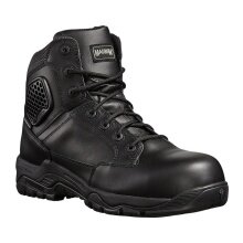 Magnum Arbeitsschuhe Strike Force 6.0 WP Leder (wasserdicht, Sidezip) Composite Toe & Plate schwarz Herren