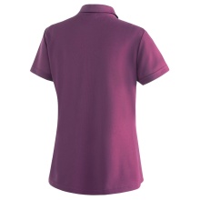 Maier Sports Wander-/Freizeit Polo Ulrike (100% Polyester) violett Damen