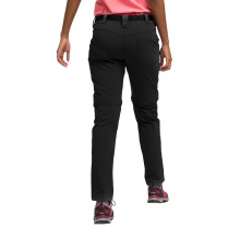 Maier Sports Wanderhose Inara Slim Zipp-Off (lange Hose und Bermudas in einem) lang schwarz Damen