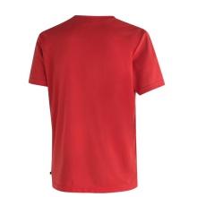Maier Sports Wander-/Freizeit Tshirt Tilia Pique (Polyester, schnelltrocknend) rot Herren