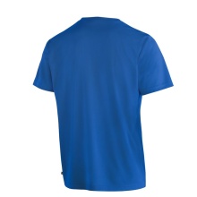 Maier Sports Wander-/Freizeit Tshirt Tilia Pique (Polyester, schnelltrocknend) blau Herren