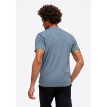 Maier Sports Wander-/Freizeit Tshirt Tilia Pique (Polyester, schnelltrocknend) seablau Herren