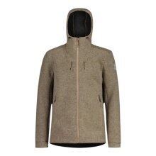 Maloja Fleecejacke AvisioM (mit Kapuze, Wolle) braun Herren