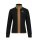 Maloja Fleecejacke RevoU Mountain Fleece Jacket (leicht, mit Reißverschlusstaschen) khaki/schwarz Kinder