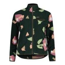 Maloja Fleecepullover BocanaM Full-Zip grün/blume Damen