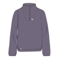 Maloja Fleecepullover MeltinaM (Half Zip, atmungsaktiv) purple Damen