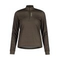 Maloja Halfzip-Langarmshirt SawangM Adventure Midlayer Shirt (warm, 4-Wege-Stretch) braun Damen