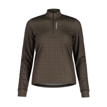 Maloja Halfzip-Langarmshirt SawangM Adventure Midlayer Shirt (warm, 4-Wege-Stretch) braun Damen