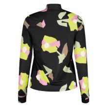 Maloja Halfzip-Langarmshirt SawangM Adventure Midlayer Shirt (warm, 4-Wege-Stretch) schwarz/bunt Damen