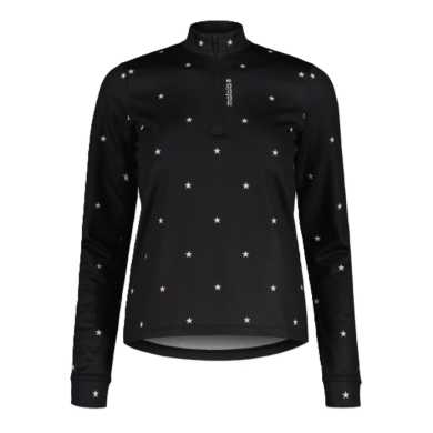 Maloja Halfzip-Langarmshirt SawangM Adventure Midlayer Shirt (warm, 4-Wege-Stretch) schwarz Damen