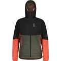 Maloja Isolationsjacke TajeleM Ski Touring Puffer (PrimaLoft® Gold-Isolation, winddicht) schwarz/bunt Herren