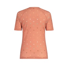 Maloja Sport-Shirt FondoM Baselayer Shirt (Merinowolle) Unterwäsche orange/rot Damen