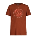 Maloja Freizeit-Tshirt SerdesM (Baumwolle/Modal) braun/rot Herren