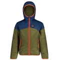 Maloja Winterjacke GenesioU Alpine Puffer Jacket (sehr warm, winddicht, Primaloft BIO-Wattierung) khaki Kinder