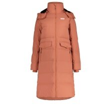 Maloja Wintermantel BormioM Urban ReDown Coat (sehr warm, PFC-frei) orange/rot Damen