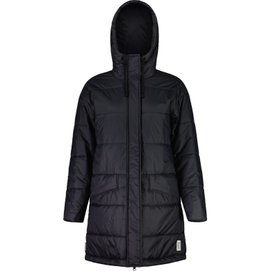Maloja Wintermantel FossanM Urban Puffer Coat (PrimaLoft® BIO133, winddicht) schwarz Damen