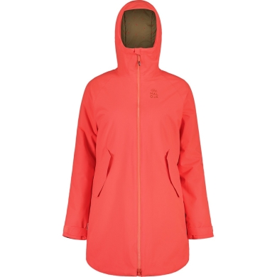 Maloja Wintermantel KareckM Alpine Insulated Coat (PrimaLoft® Wattierung) cranberryrot Damen