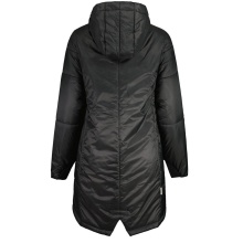 Maloja Wintermantel MarcenaM Urban Puffer Coat (winddicht, Primaloft® Bio Wattierung) schwarz Damen