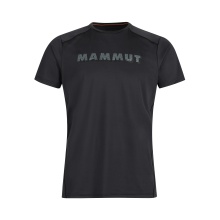 Mammut Tshirt Splide Logo schwarz Herren