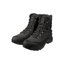 Mammut Winter-Wanderschuhe Blackfin Leather High GTX (Spaltleder, optimal für Eis/Schnee, wasserdicht) schwarz/grau Herren