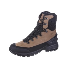 Mammut Winter-Wanderschuhe Blackfin Leather High GTX (Spaltleder, optimal für Eis/Schnee, wasserdicht) braun/schwarz Herren